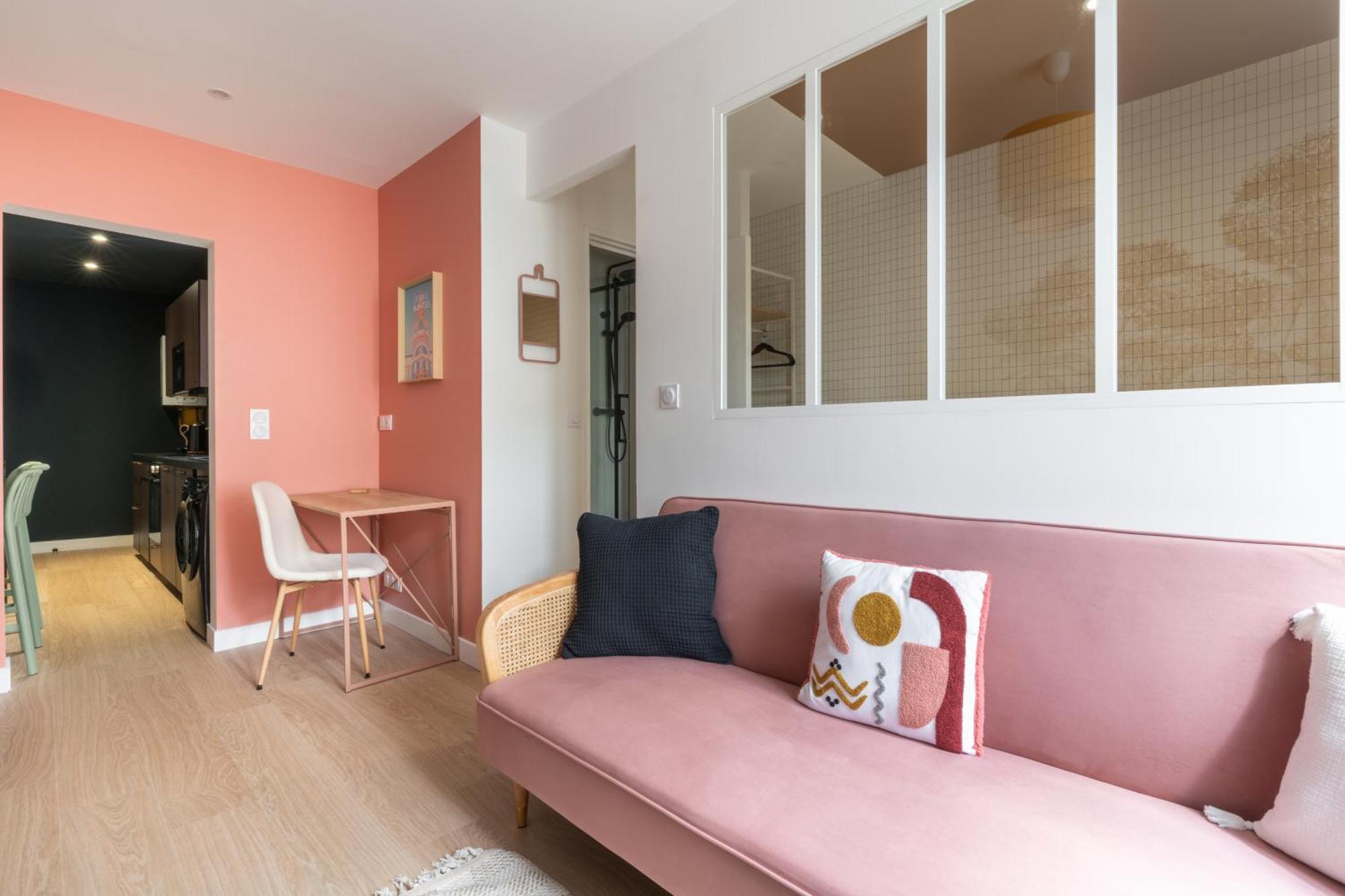 Appartement Elegant Proche Tramway & Centre-Ville Nantes Esterno foto